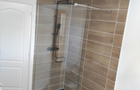 Rénovation d'une douche  à Saint-Benoît-sur-Mer